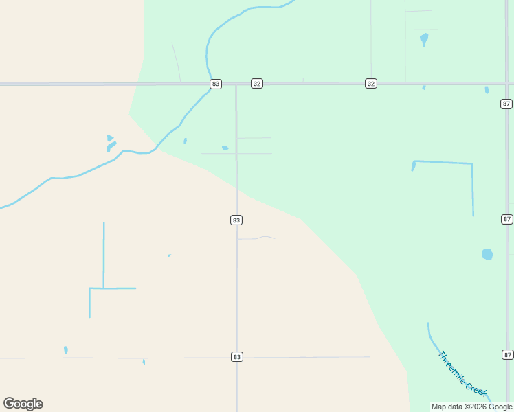 map of restaurants, bars, coffee shops, grocery stores, and more near 16594 County Road 83 in Elberta