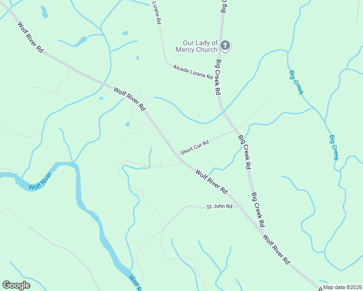 map of restaurants, bars, coffee shops, grocery stores, and more near 23520 Short Cut Rd in Gulfport