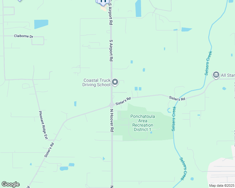 map of restaurants, bars, coffee shops, grocery stores, and more near 42174 South Airport Road in Hammond
