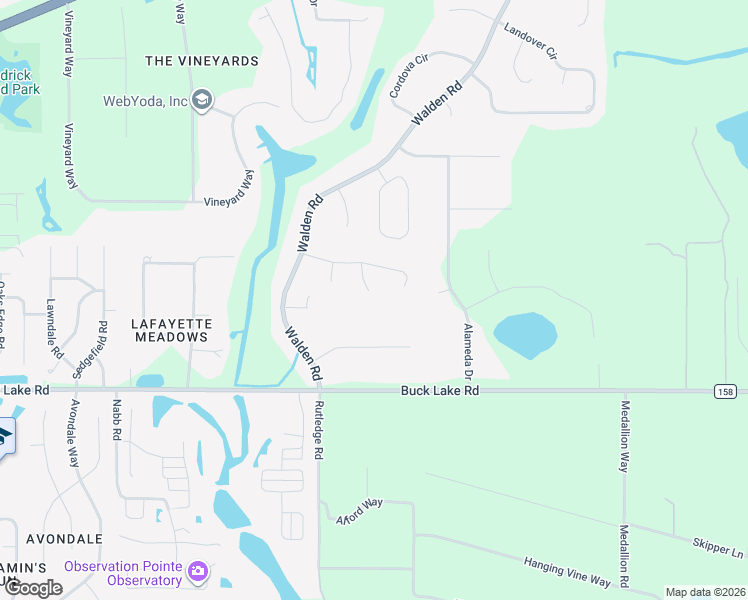 map of restaurants, bars, coffee shops, grocery stores, and more near 1105 Lompoc Court in Tallahassee