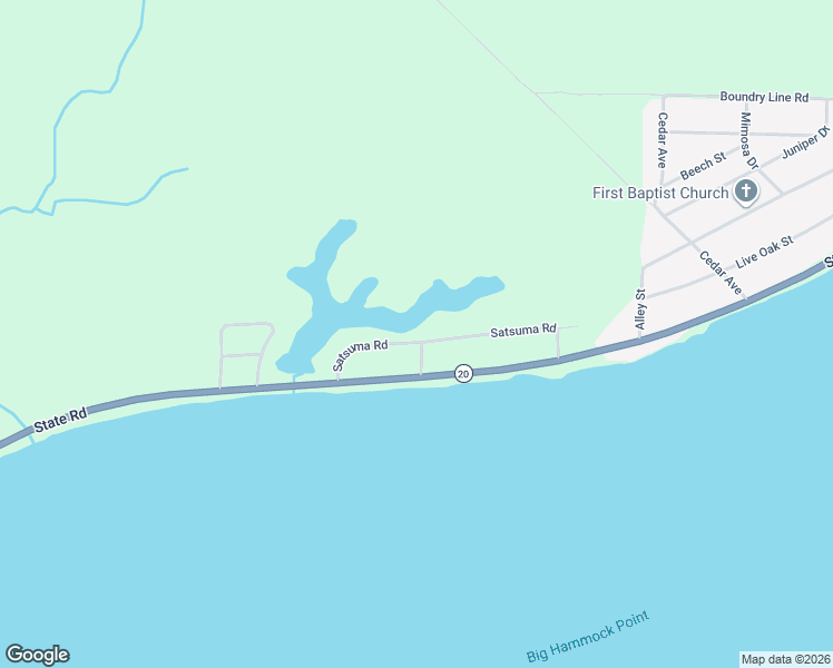 map of restaurants, bars, coffee shops, grocery stores, and more near 630 Satsuma Road in Niceville
