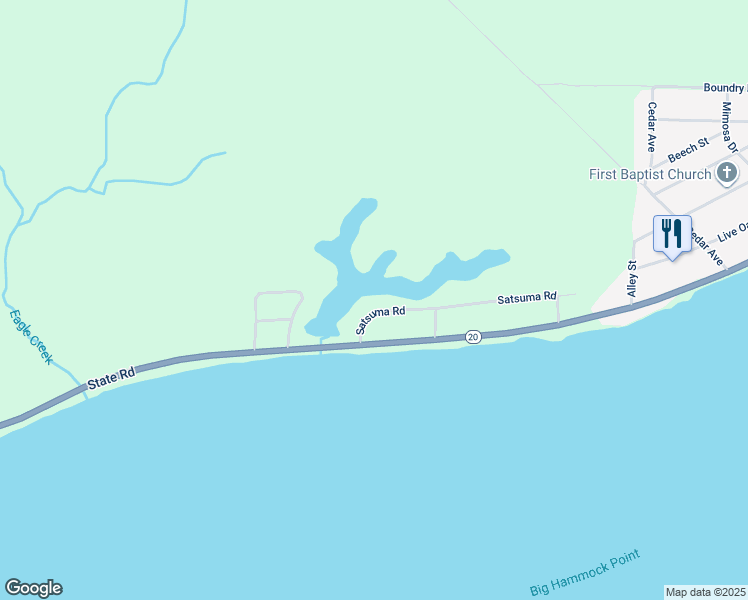 map of restaurants, bars, coffee shops, grocery stores, and more near 936 Satsuma Road in Niceville