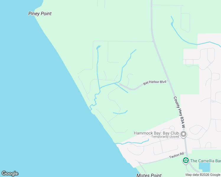 map of restaurants, bars, coffee shops, grocery stores, and more near 61 Harbour Trce in Freeport