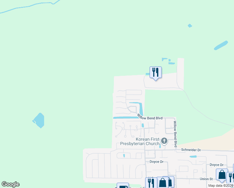 map of restaurants, bars, coffee shops, grocery stores, and more near 2911 Bentwood Lane in Fort Walton Beach