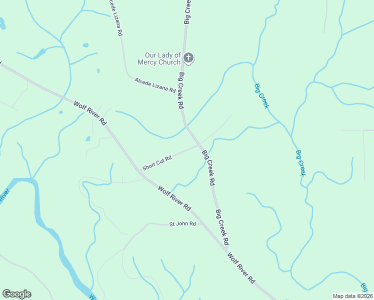 map of restaurants, bars, coffee shops, grocery stores, and more near Short Cut Road in Harrison County