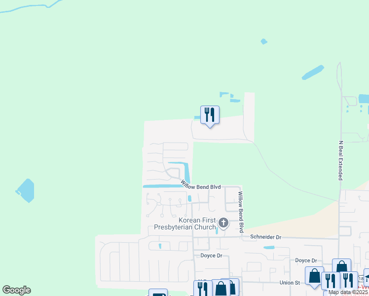 map of restaurants, bars, coffee shops, grocery stores, and more near 3050 Yorktown Circle in Fort Walton Beach