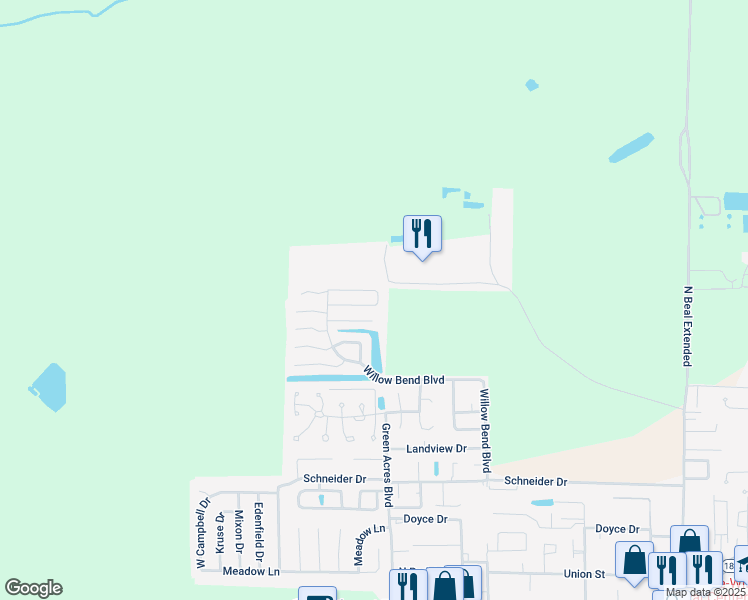 map of restaurants, bars, coffee shops, grocery stores, and more near 3029 Yorktown Circle in Fort Walton Beach