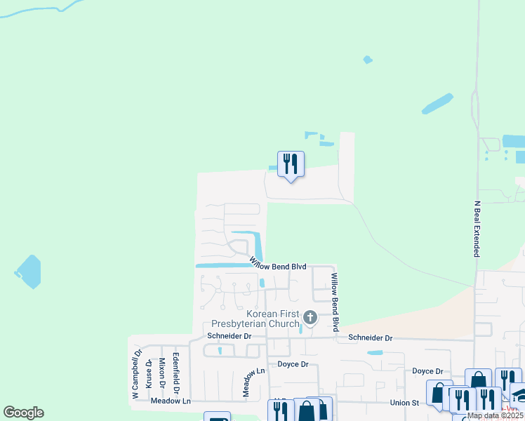 map of restaurants, bars, coffee shops, grocery stores, and more near 3036 Yorktown Circle in Fort Walton Beach