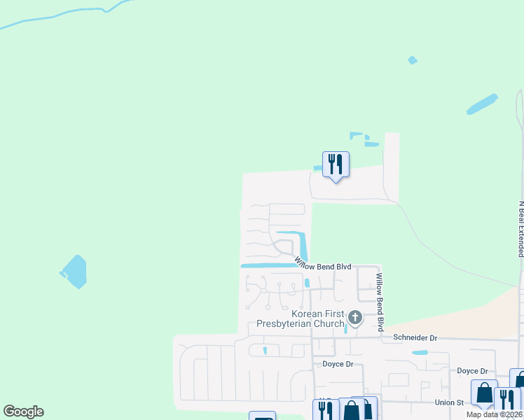 map of restaurants, bars, coffee shops, grocery stores, and more near 2904 Bentwood Lane in Fort Walton Beach