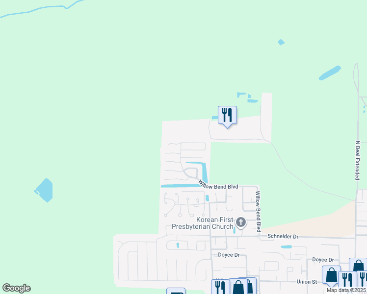 map of restaurants, bars, coffee shops, grocery stores, and more near 3001 Yorktown Circle in Fort Walton Beach