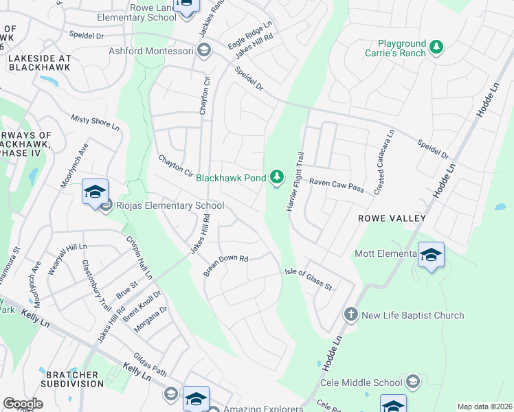 map of restaurants, bars, coffee shops, grocery stores, and more near 19928-19998 Harrier Flight Trail in Pflugerville