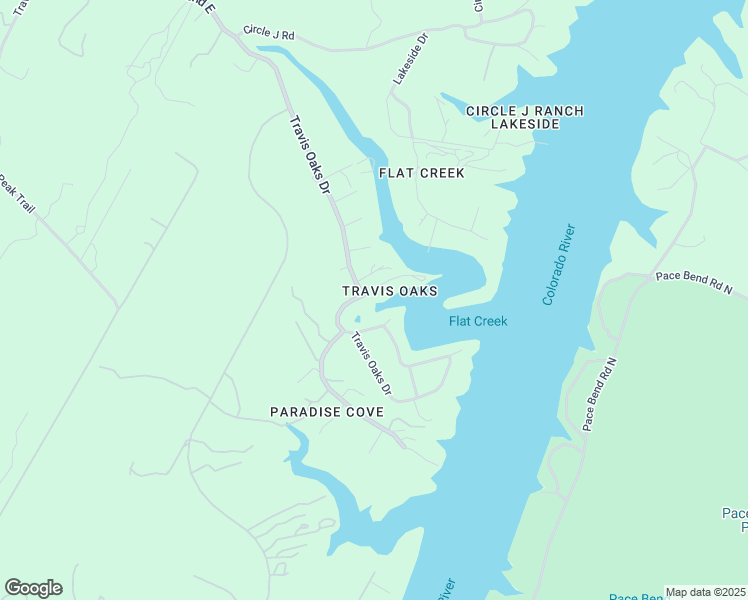 map of restaurants, bars, coffee shops, grocery stores, and more near 23521 Flat Creek Drive in Marble Falls