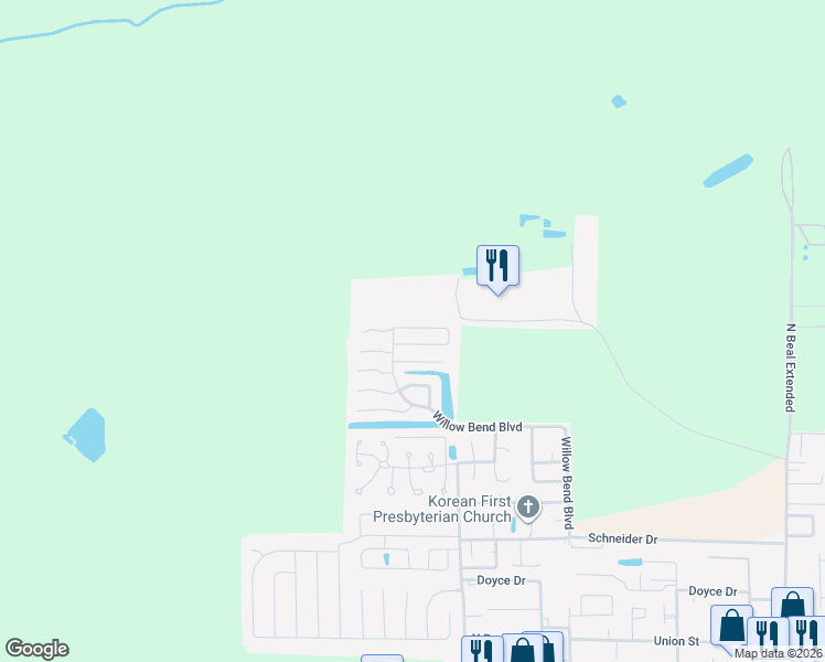 map of restaurants, bars, coffee shops, grocery stores, and more near 3074 Yorktown Circle in Fort Walton Beach