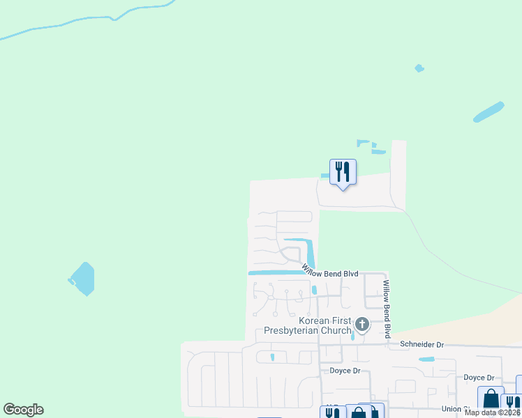 map of restaurants, bars, coffee shops, grocery stores, and more near 2911 Bentwood Lane in Fort Walton Beach