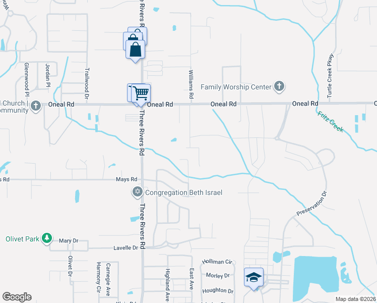 map of restaurants, bars, coffee shops, grocery stores, and more near 12378 Windward Circle in Gulfport