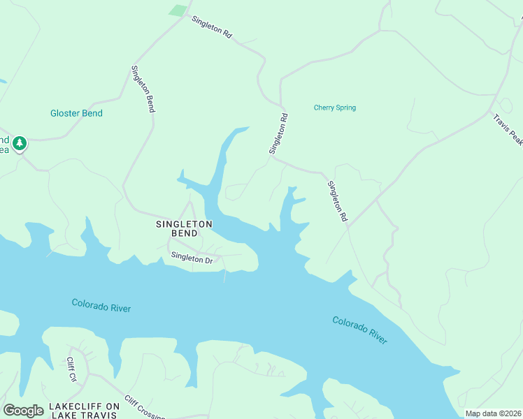 map of restaurants, bars, coffee shops, grocery stores, and more near 4224 Singleton Bend in Marble Falls