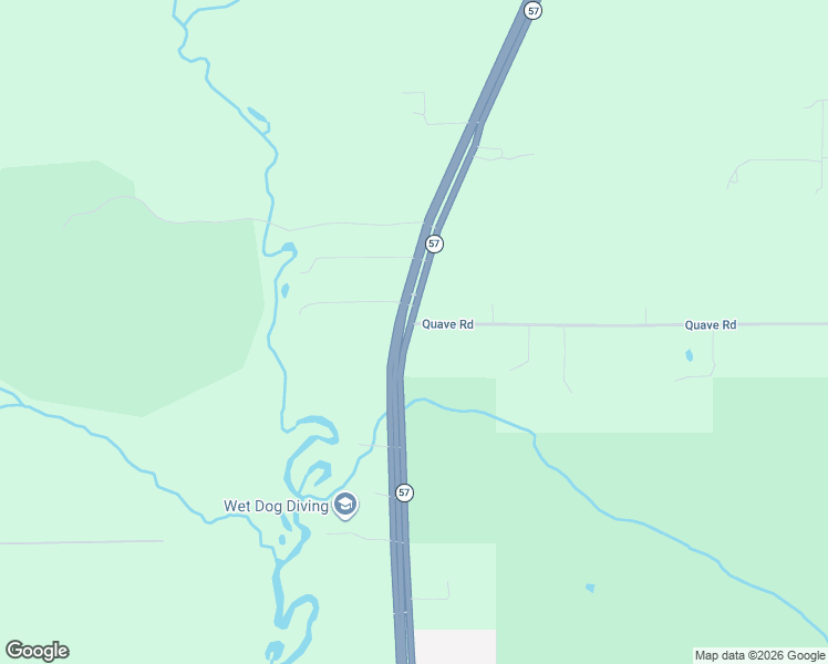 map of restaurants, bars, coffee shops, grocery stores, and more near 8804 Highway 57 in Vancleave