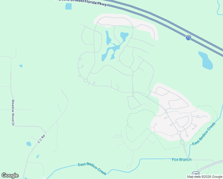 map of restaurants, bars, coffee shops, grocery stores, and more near 505 Bedico Parkway in Madisonville