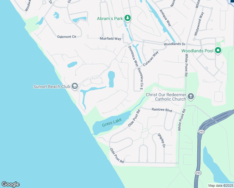 map of restaurants, bars, coffee shops, grocery stores, and more near 4414 Windrush Drive in Niceville