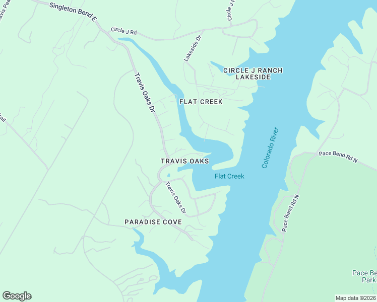 map of restaurants, bars, coffee shops, grocery stores, and more near 23600 Foley Circle in Marble Falls