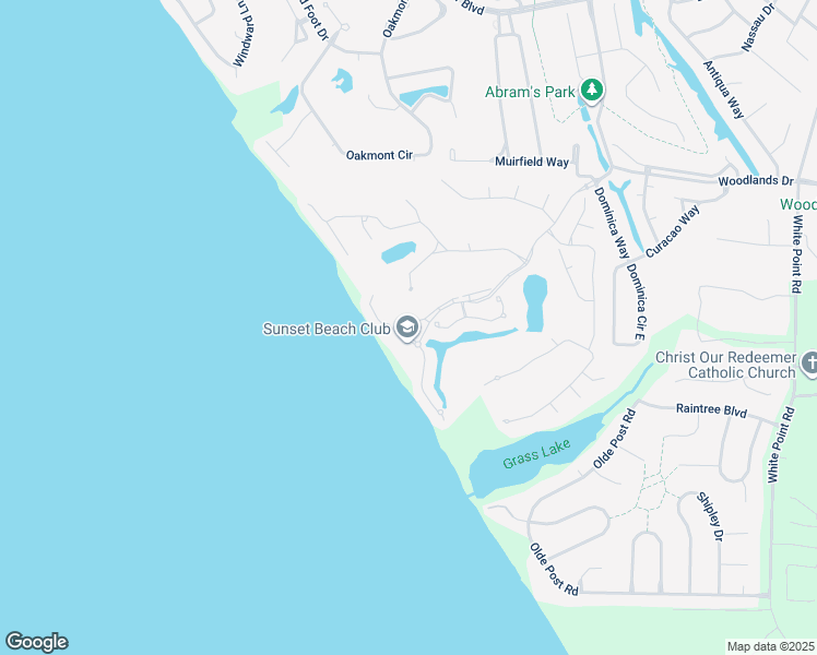 map of restaurants, bars, coffee shops, grocery stores, and more near 4301 Sunset Beach Boulevard in Niceville