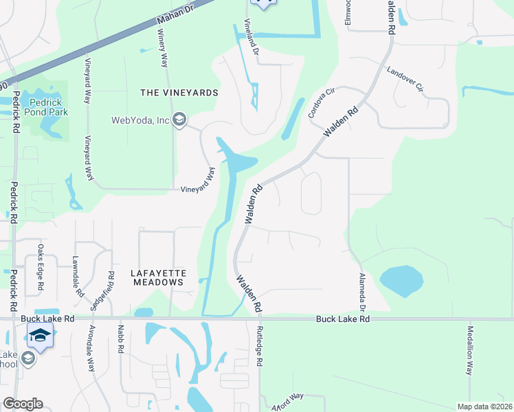 map of restaurants, bars, coffee shops, grocery stores, and more near 1149 Walden Road in Tallahassee