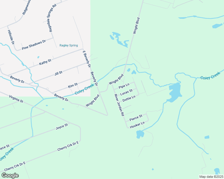 map of restaurants, bars, coffee shops, grocery stores, and more near 80 River Jordan Road in Shepherd