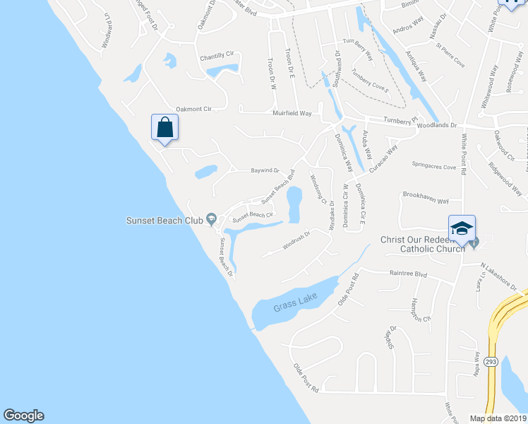 map of restaurants, bars, coffee shops, grocery stores, and more near 4331 Sunset Beach Circle in Niceville