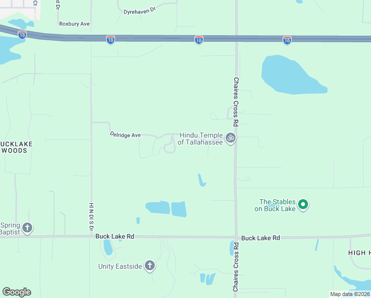 map of restaurants, bars, coffee shops, grocery stores, and more near 8721 Hill N Barnes Lane in Tallahassee
