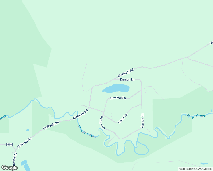 map of restaurants, bars, coffee shops, grocery stores, and more near 7905 McNeely Road in Kountze