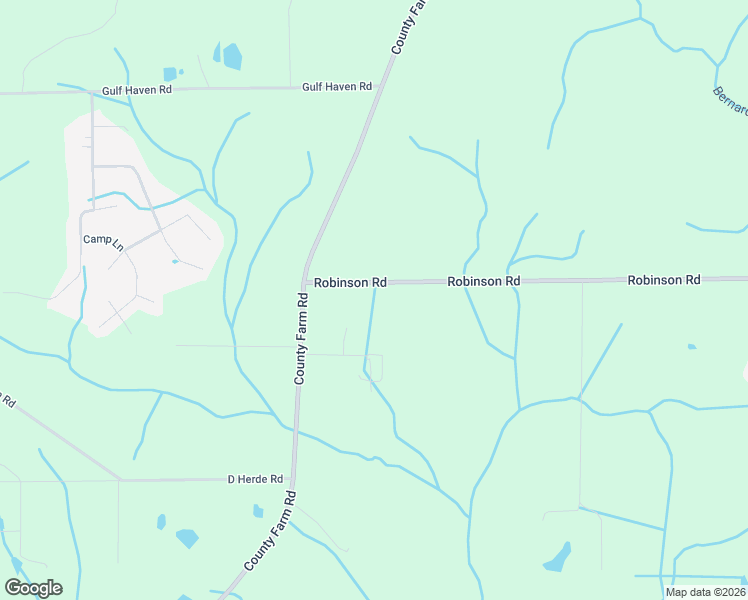 map of restaurants, bars, coffee shops, grocery stores, and more near 20592-20906 Robinson Rd in Gulfport