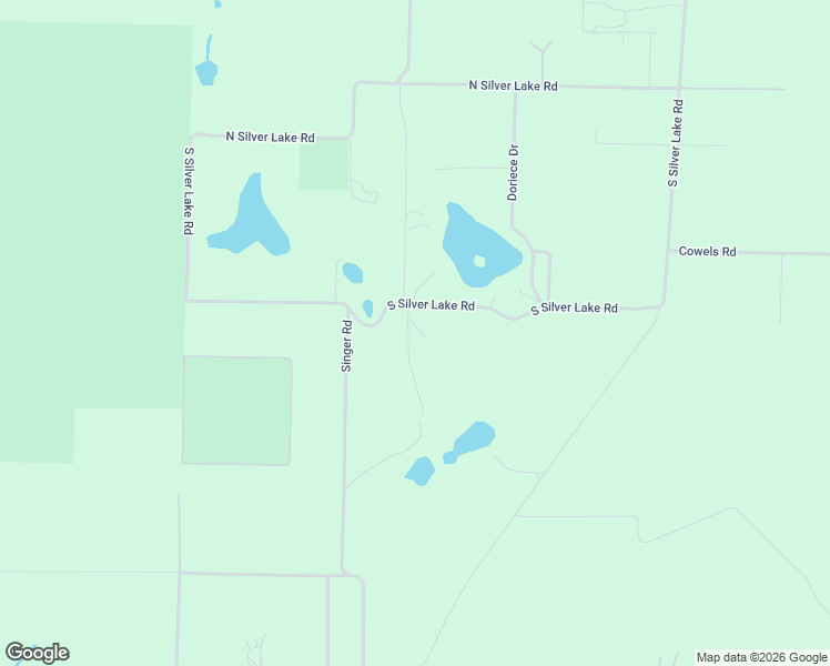 map of restaurants, bars, coffee shops, grocery stores, and more near 9110 South Silver Lake Road in Fountain
