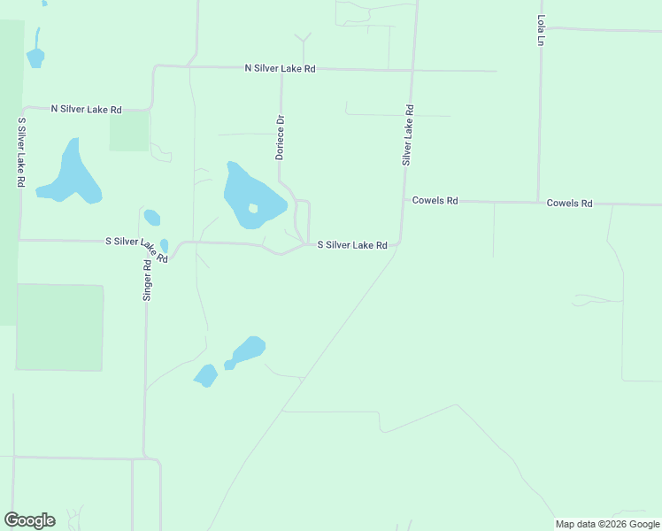 map of restaurants, bars, coffee shops, grocery stores, and more near 9415 South Silver Lake Road in Fountain