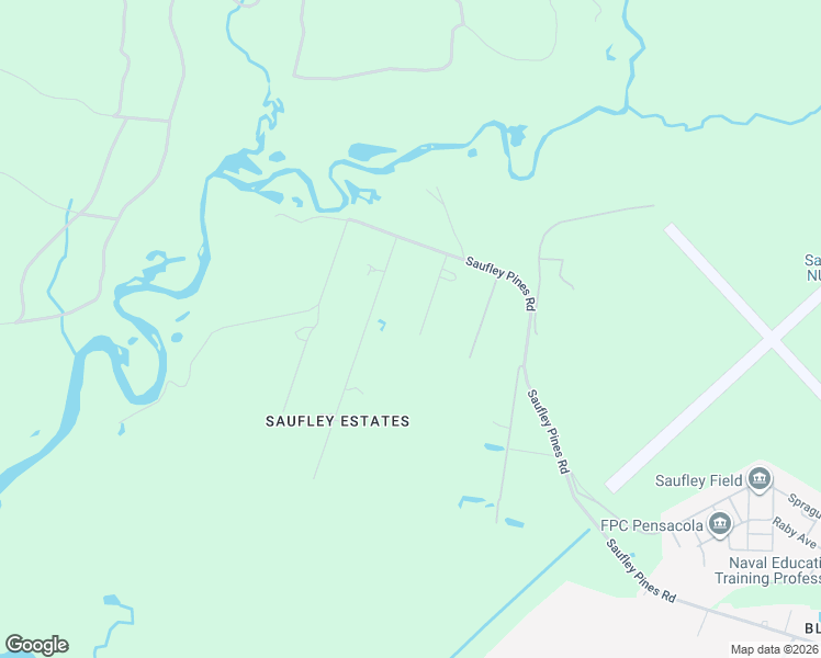 map of restaurants, bars, coffee shops, grocery stores, and more near 6431 Berling Road in Pensacola