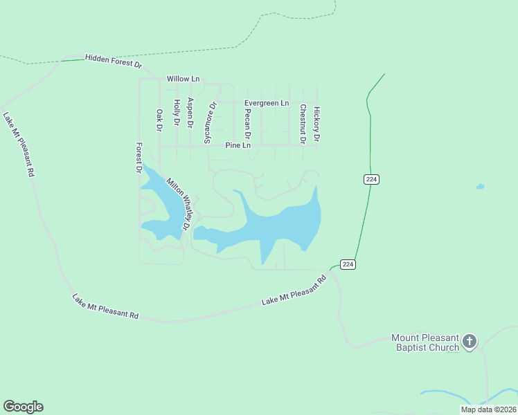 map of restaurants, bars, coffee shops, grocery stores, and more near 20047 North Shore Drive in Montgomery