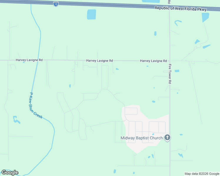 map of restaurants, bars, coffee shops, grocery stores, and more near 26286 Harvey Lavigne Road in Ponchatoula