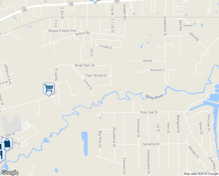 map of restaurants, bars, coffee shops, grocery stores, and more near 20230 River Parc Drive South in Covington