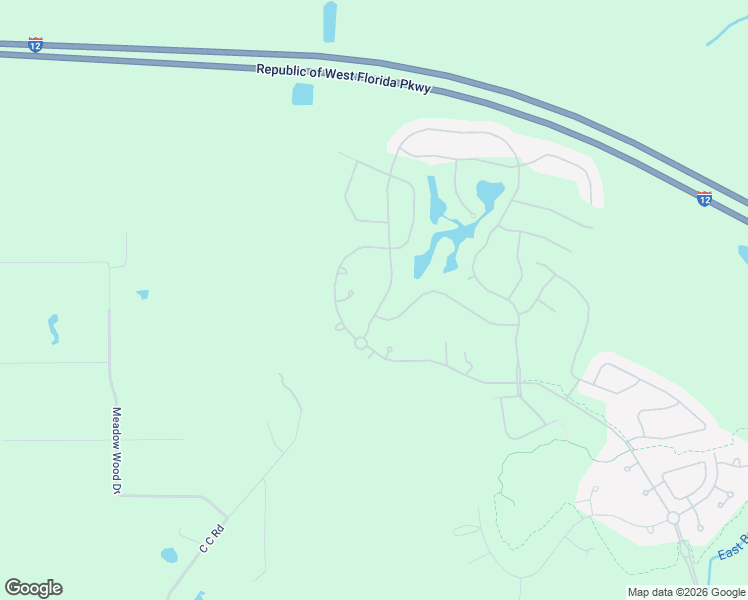 map of restaurants, bars, coffee shops, grocery stores, and more near 1132 Cypress Crossing Drive in Madisonville