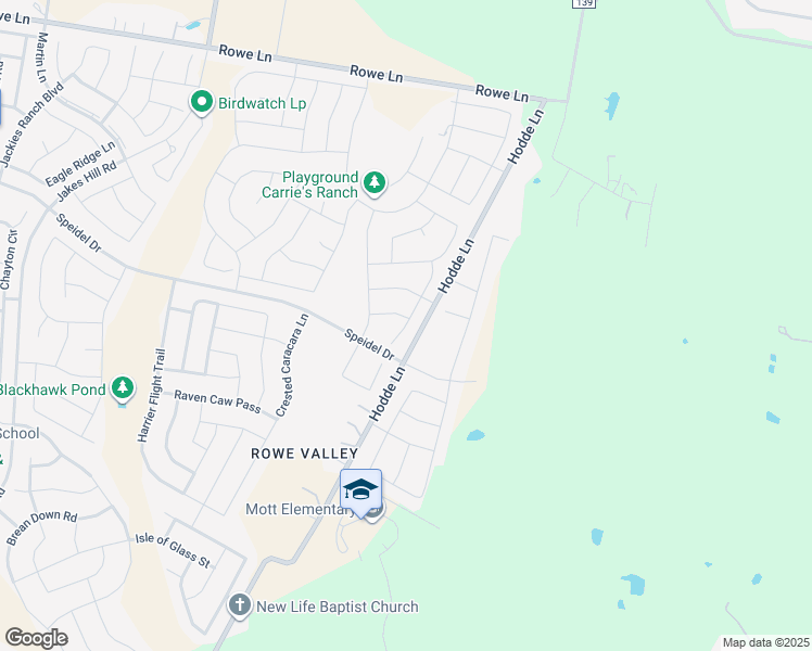 map of restaurants, bars, coffee shops, grocery stores, and more near 20657 Hodde Lane in Pflugerville