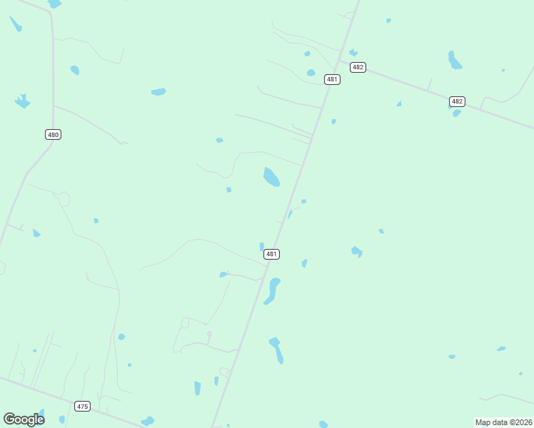 map of restaurants, bars, coffee shops, grocery stores, and more near 1600 County Road 481 in Thrall