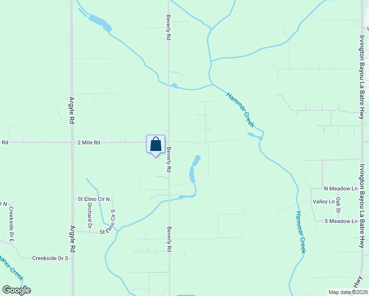 map of restaurants, bars, coffee shops, grocery stores, and more near 8780 2 Mile Road in Irvington
