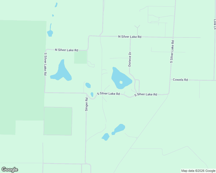 map of restaurants, bars, coffee shops, grocery stores, and more near 9111 South Silver Lake Road in Fountain