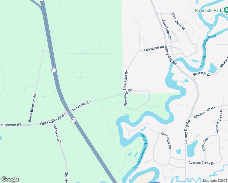 map of restaurants, bars, coffee shops, grocery stores, and more near 4007 Oakridge Place in Biloxi
