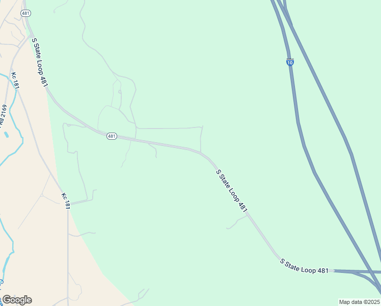 map of restaurants, bars, coffee shops, grocery stores, and more near Highway 481 Loop in Junction