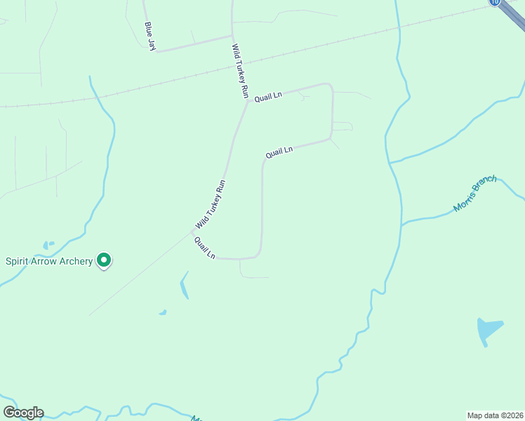 map of restaurants, bars, coffee shops, grocery stores, and more near 963 Quail Lane in Monticello