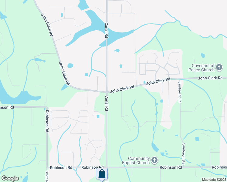 map of restaurants, bars, coffee shops, grocery stores, and more near 14085 John Clark Road in Gulfport