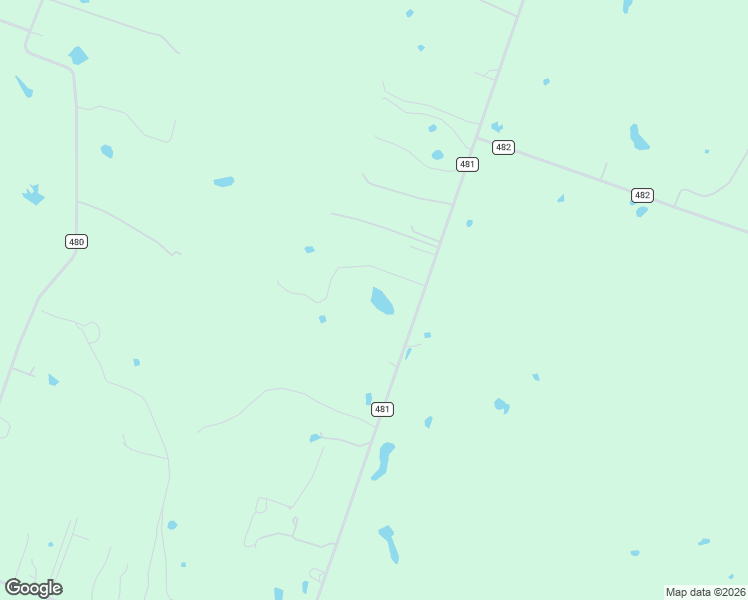 map of restaurants, bars, coffee shops, grocery stores, and more near 1400 County Road 481 in Thrall