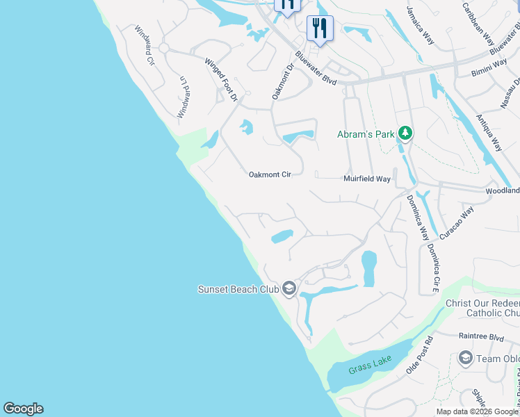 map of restaurants, bars, coffee shops, grocery stores, and more near 155 Baywind Drive in Niceville
