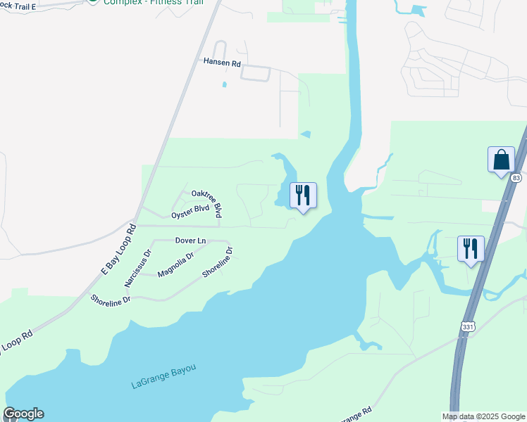 map of restaurants, bars, coffee shops, grocery stores, and more near in Freeport