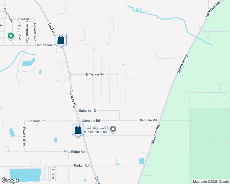 map of restaurants, bars, coffee shops, grocery stores, and more near 9105 Travis Avenue in Vancleave